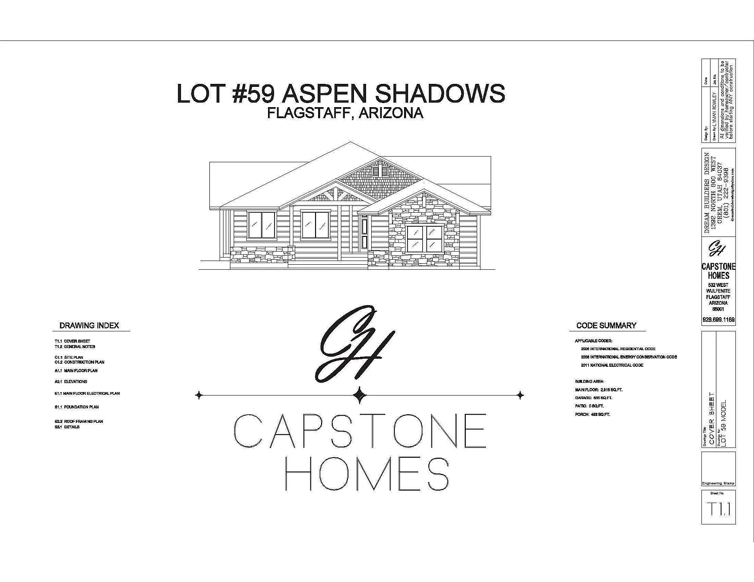 Lot 59 Floorplans